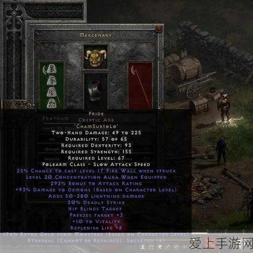 暗黑2终极近战艺术,揭秘双热圣骑士的后期霸主之路