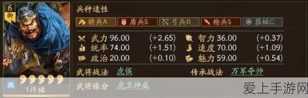 少年三国志2顶尖攻略,许褚最强搭配策略揭秘