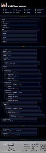 拳皇14连招秘籍大公开,高手必备操作指南
