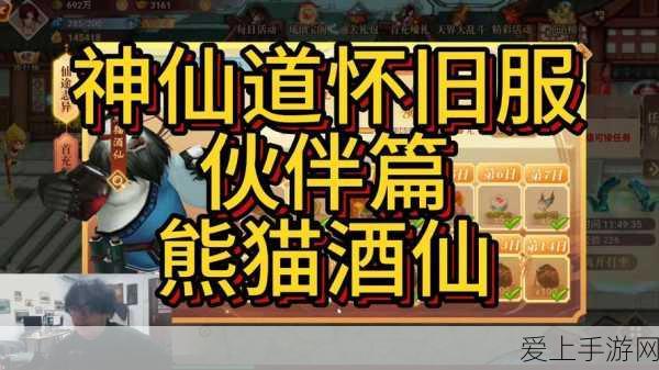 神仙道新伙伴揭秘,熊猫酒仙获取攻略及独家赛事细节