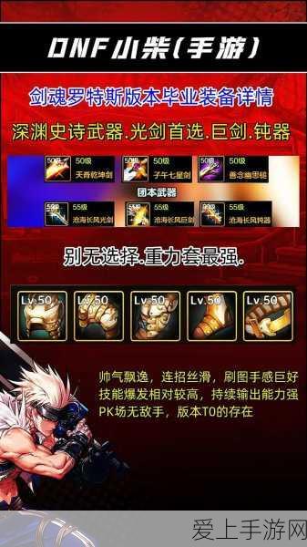 DNF110级剑魂终极毕业装备指南,超越100级的装备选择揭秘