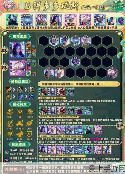 云顶之弈S11,厄斐琉斯深度攻略,解锁最强射手玩法