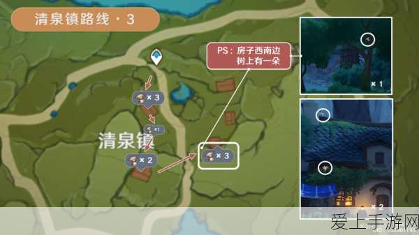 原神玩家必看,高效慕风蘑菇采集路线全揭秘,助你快速升级!