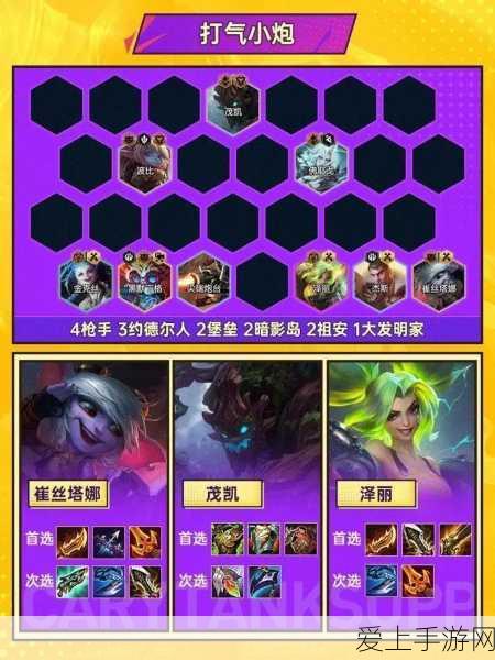 云顶之弈顶尖上分阵容揭秘,赛季冲刺必备,高效登顶秘籍