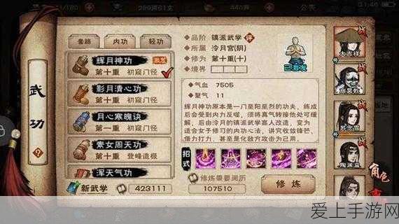 烟雨江湖绝学揭秘,星云剑诀获取全攻略