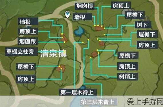 原神慕风蘑菇采集攻略,详尽地图分布与刷新点揭秘