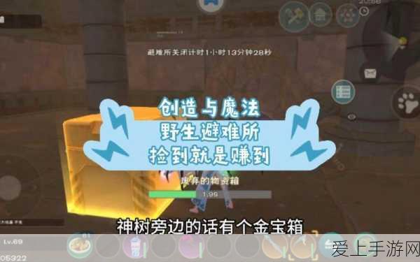 创造与魔法,揭秘避难所宝箱开启秘籍,赢取珍稀奖励!
