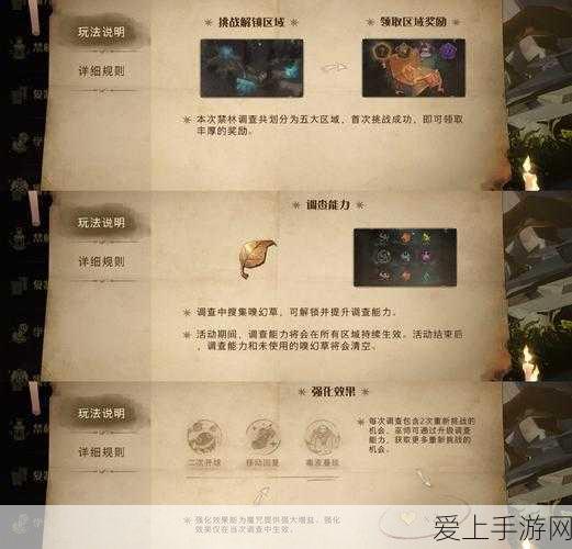 哈利波特魔法觉醒,揭秘禁林线索的多样获取途径与实战技巧