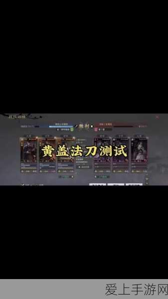 三国志战棋版黄盖阵容怎么搭配-黄盖阵容搭配推荐