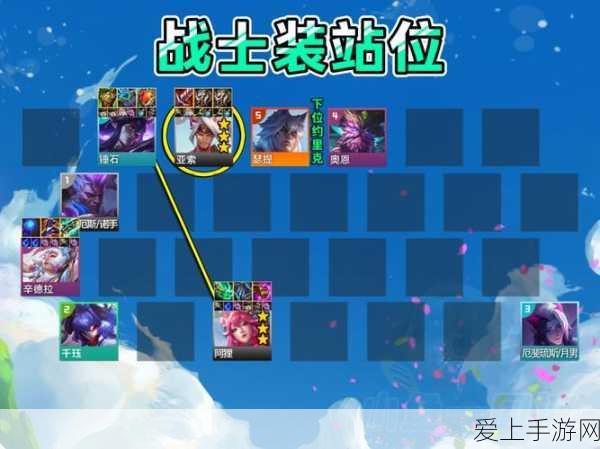 云顶之弈顶尖攻略,揭秘亚索领衔的强势阵容搭配