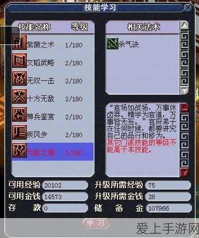 梦幻西游三维版深度解析,大唐官府技能实战强度与效果全览