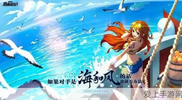 航海王热血航线,全面攻略解析,助你征服伟大航道!