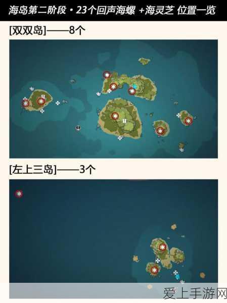 原神32个回声海螺全收集攻略,最新位置路线图揭秘