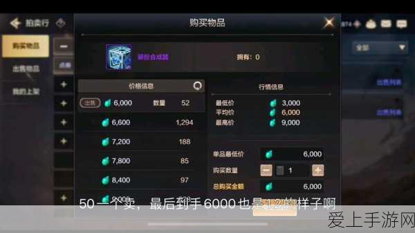 DNF手游,揭秘黑商副职材料晶体,购买价值大剖析!