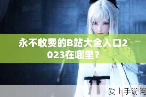 b站2023免费推广入口