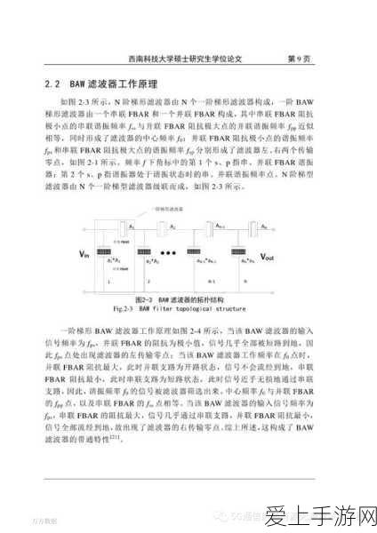 赛微电子baw滤波器:微电子BAW滤波器技术的最新进展与应用前景探讨