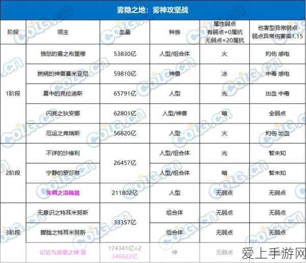 DNF雾神团本深度攻略,珍稀掉落全揭秘与高效获取策略