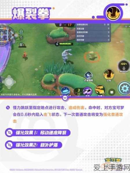 宝可梦大集结深度攻略,掌握怪力战斗精髓,技能搭配与竞技策略全解析