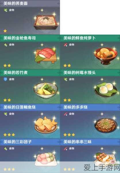 原神美食揭秘,蜜酱胡萝卜煎肉效用与获取全攻略,内含独家烹饪秘籍!